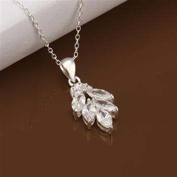 wholesale 925 silver fashion jewelry 2014 Twisted Line Bracelet women Necklace